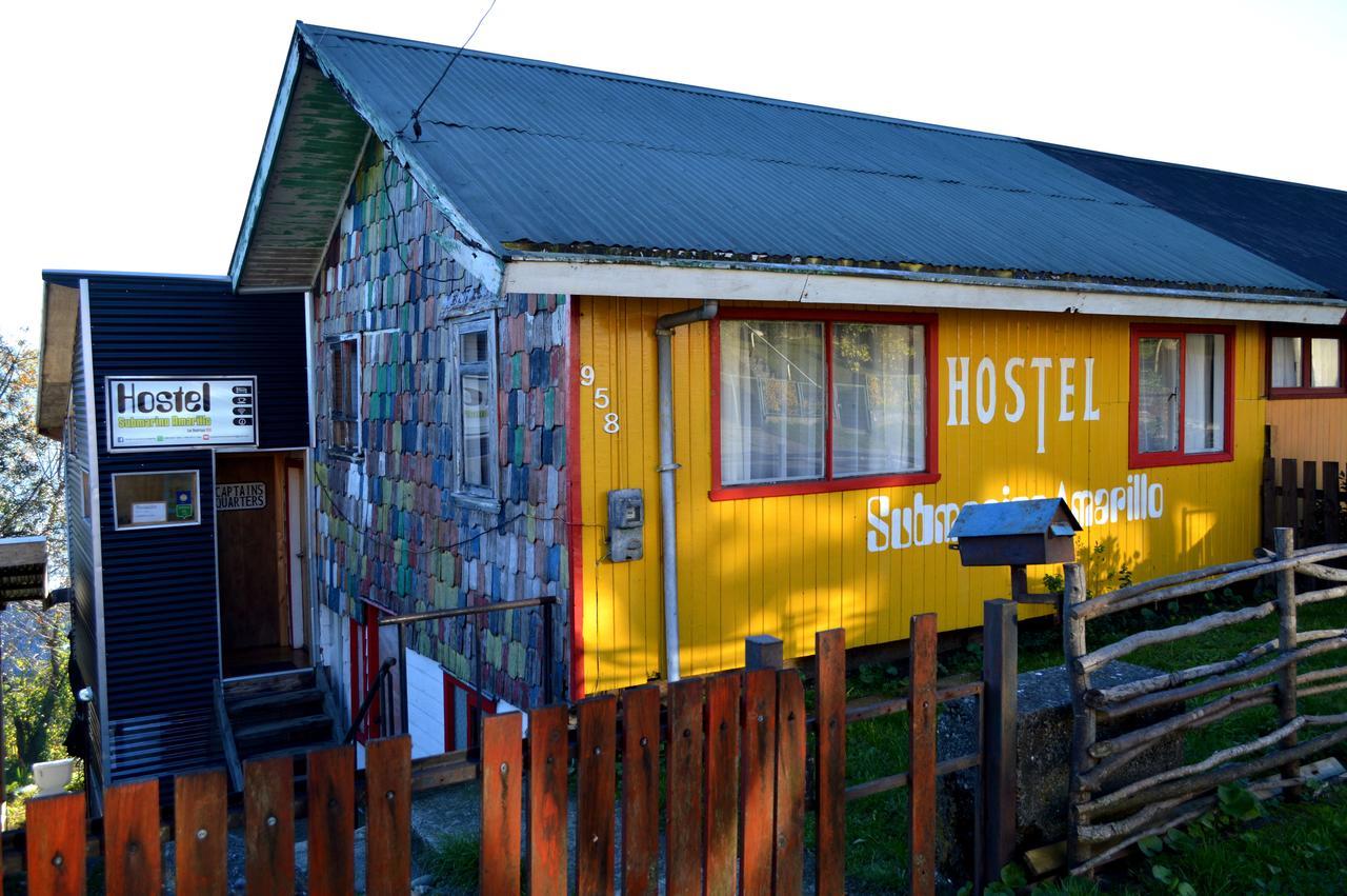 Hostel Submarino Amarillo Ancud Bagian luar foto